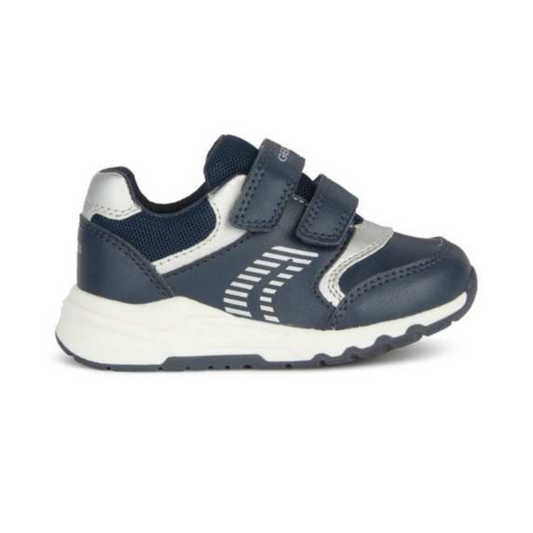 GEOX Pyrip Navy/Silver Infant Trainer