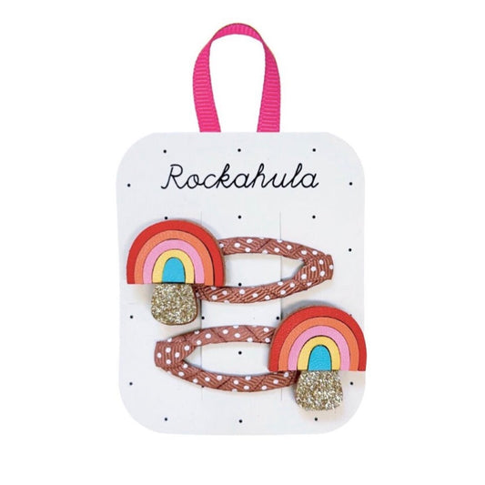 Rockahula Rainbow Toadstool Clips