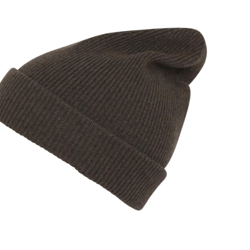 MP Denmark Helsinki Beanie Brown Melange (Wool/Cashmere mix)