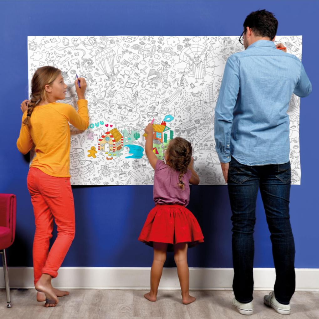 OMY Fantastic  - XXL Colouring Poster