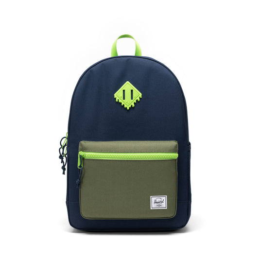 Herschel Heritage™ Backpack Youth - 26L - Black Iris/Four Leaf Clvr/Twll