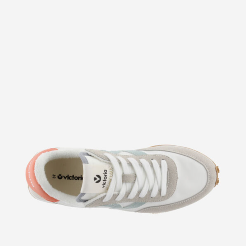 Victoria Astro Trainer Celeste (White/Mint)