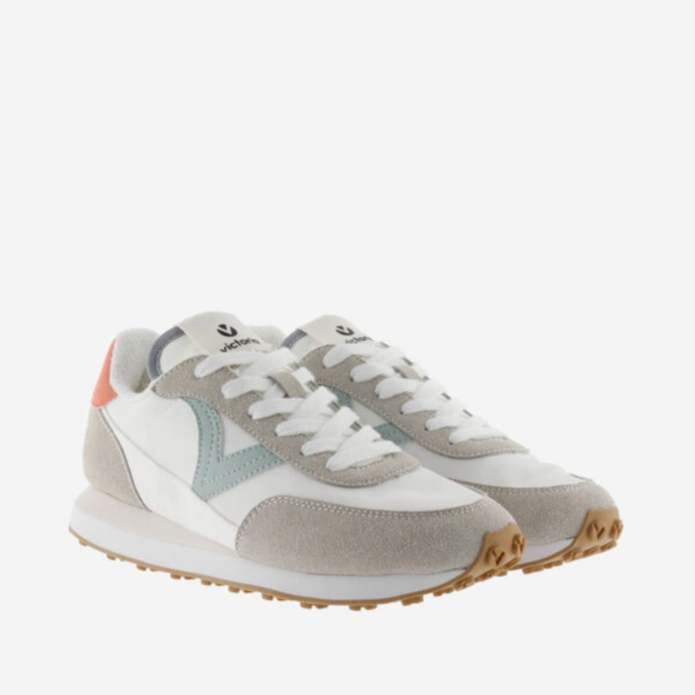 Victoria Astro Trainer Celeste (White/Mint)