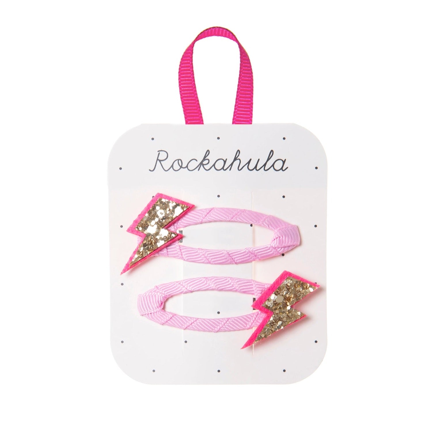 Rockahula Lightning Glitter Clips