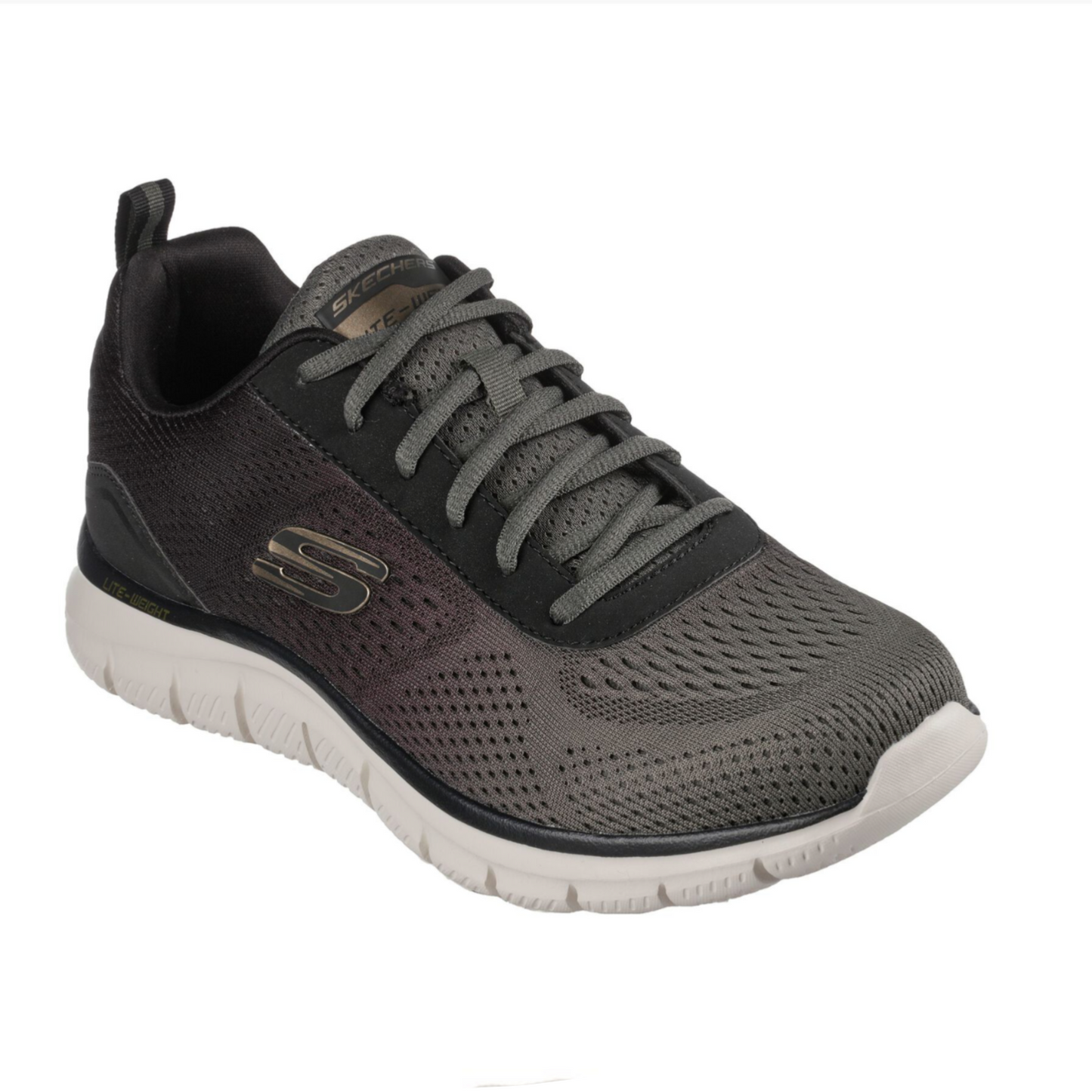 Sketchers Track Ripkent Adult Trainer Olive/Black