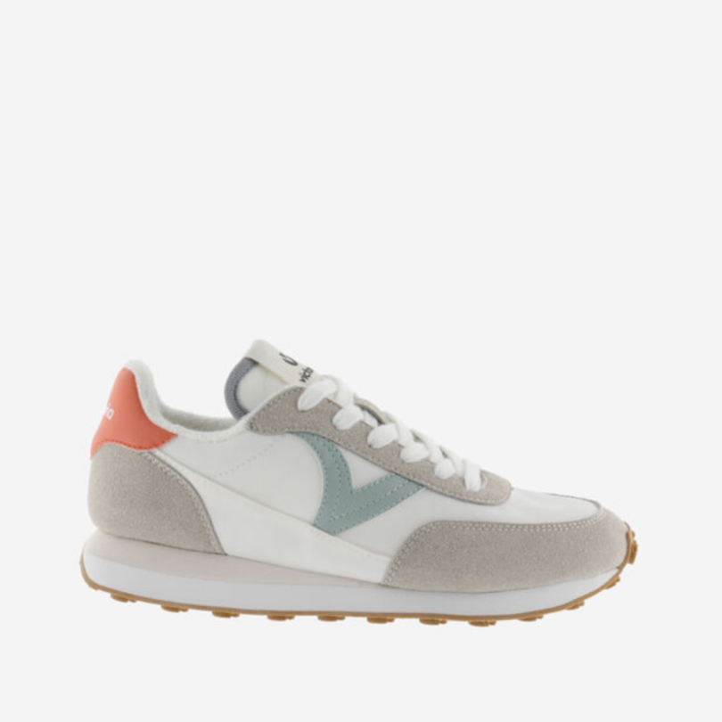 Victoria Astro Trainer Celeste (White/Mint)