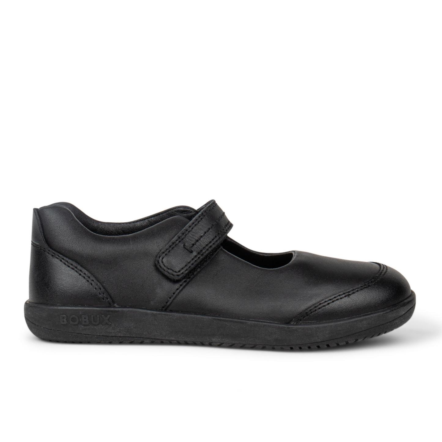 Bobux Quest Black Leather School Shoes