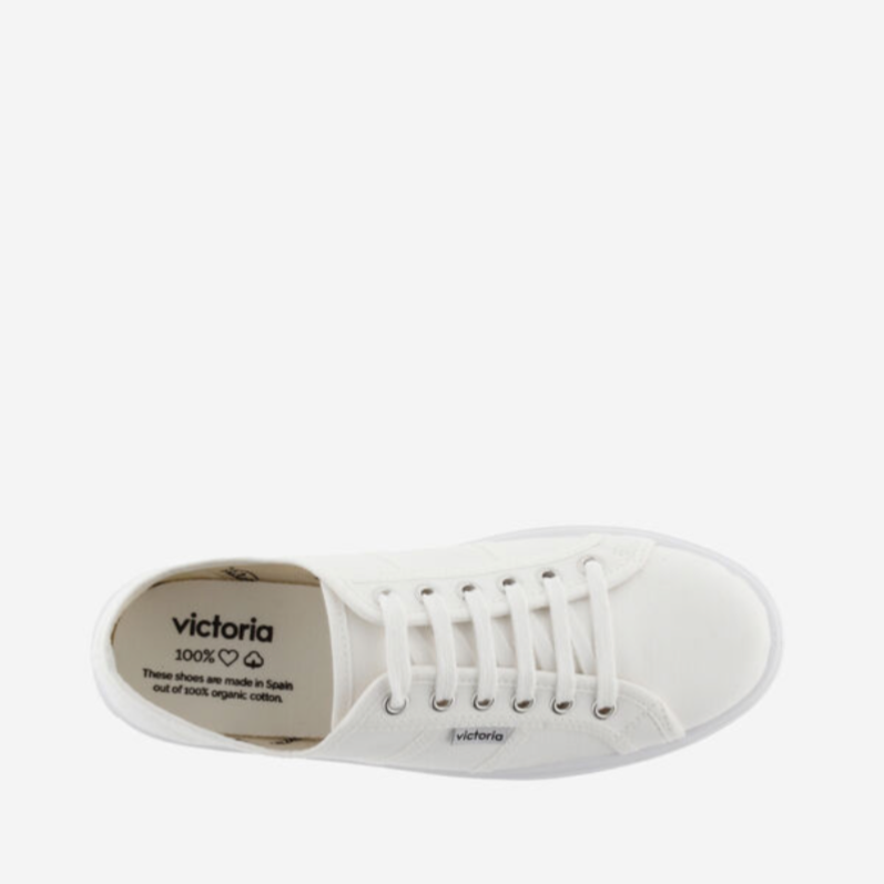 Victoria Barcelona Flatform White Blanco