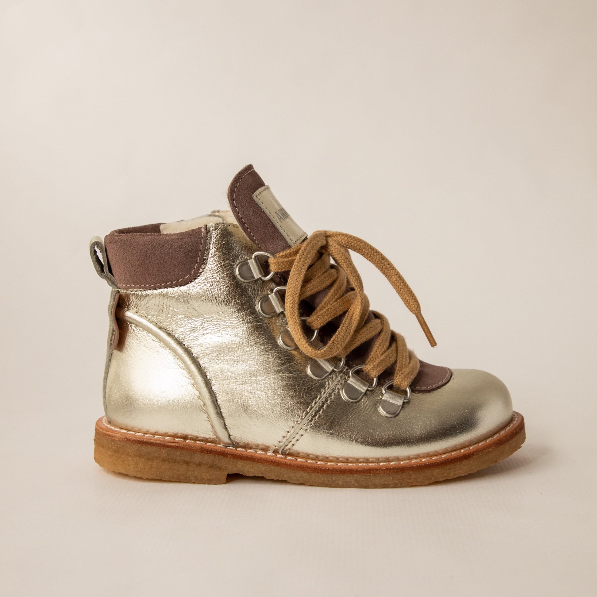 Angulus Tex Boots Champagne/Lavender