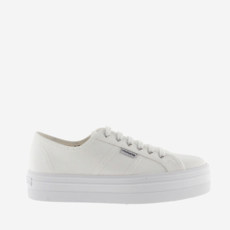 Victoria Barcelona Flatform White Blanco