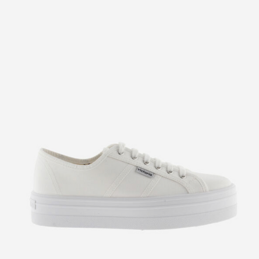 Victoria Barcelona Flatform White Blanco