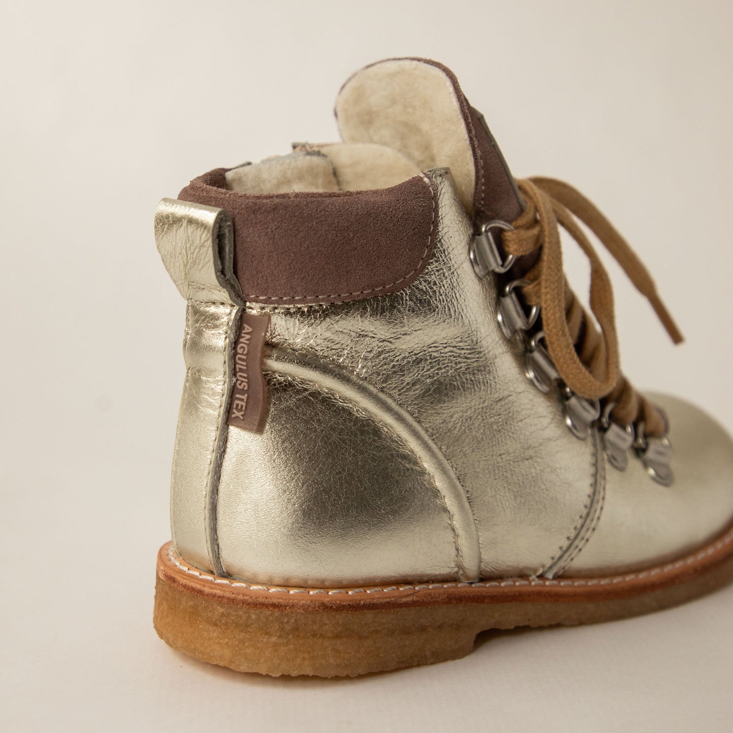 Angulus Tex Boots Champagne/Lavender