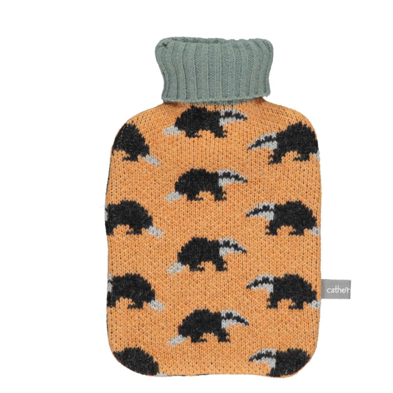 Catherine Tough Mini Hot Water Bottle Set Badgers