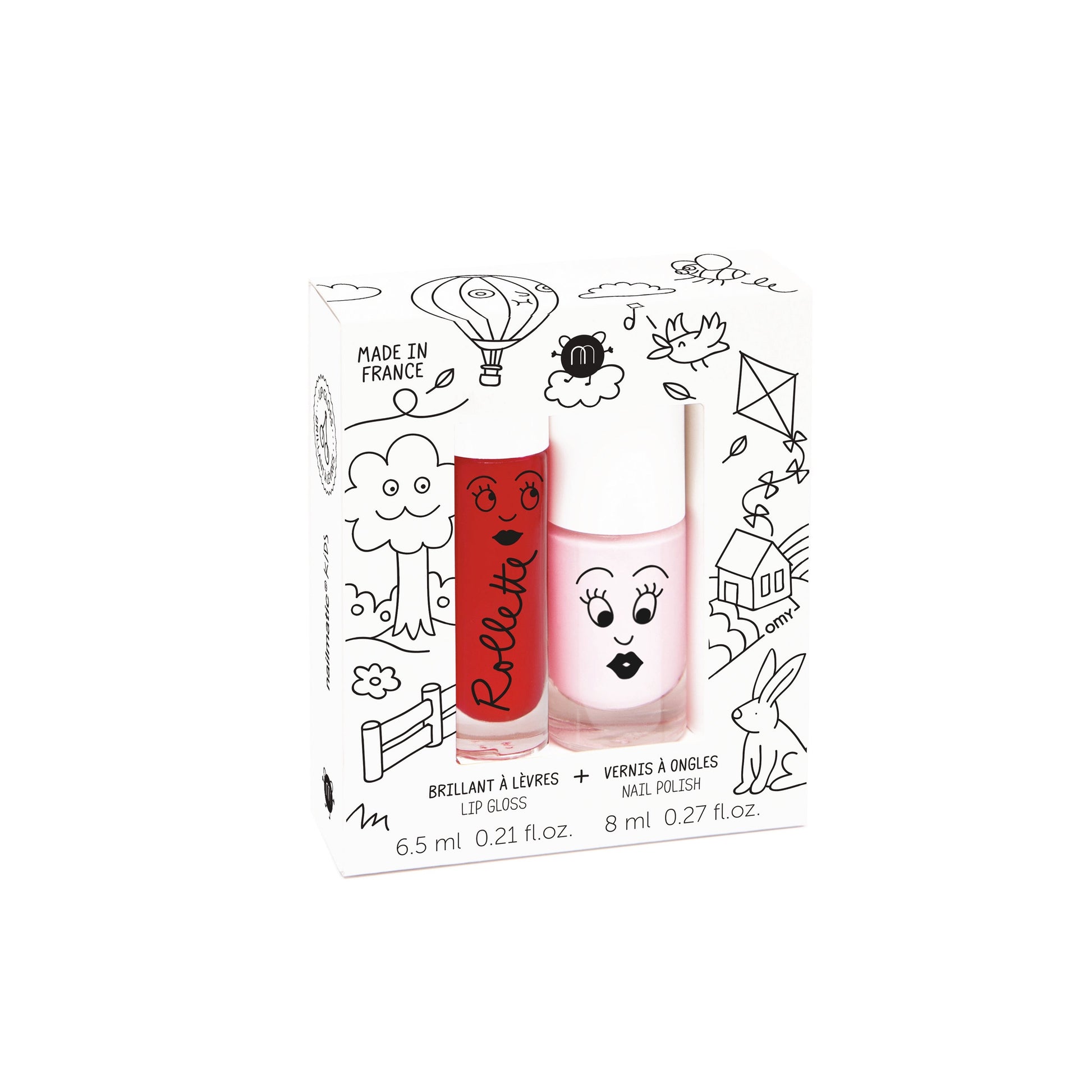 Nailmatic Kids Duo Nail Varnish/Lip Gloss - Kids Cottage